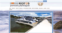 Desktop Screenshot of karos.com.pl